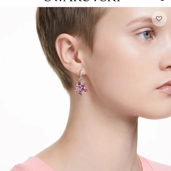 Swarovski Crystal earrings, Gema drop earrings. - Picture 2 of 2
